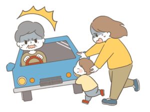 子どもの飛び出し事故