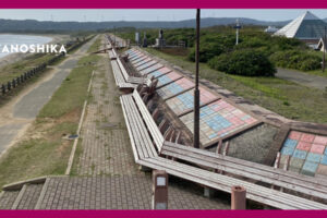 世界一長いベンチ