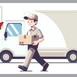 ものを運ぶ、トラック運転手