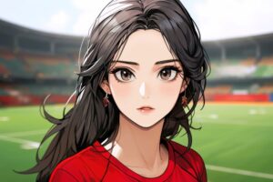 サッカー女子選手