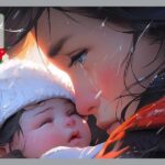 悲しくて、涙を流す母と娘