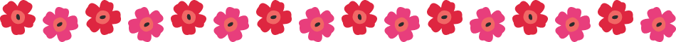 お花のライン