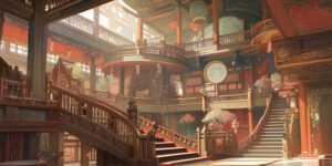 古風な建物