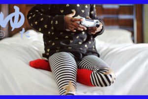 ゲームをする子ども