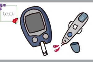 血糖値測定が終わった後