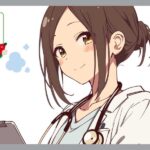 笑顔を浮かべる医療従事者の女性