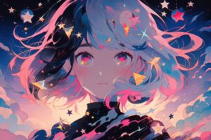 煌びやかな世界にいる女性